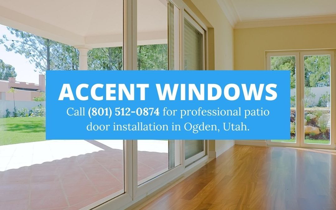 Patio Door Installation in Ogden, Utah